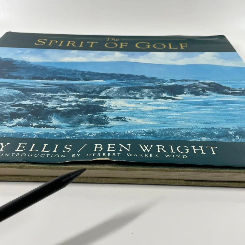 The Spirit of Golf Ray Ellis Ben Wright 1992 First Printing Art Book